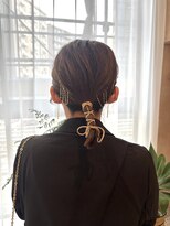 オン キャナルシティ博多前店(on)&nbsp;【中里恵梨】まとめ髪スタイル/ボブ/ヘアセット/お呼ばれヘア