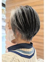 ヘアアンドネイルイミュン(Hair&Nail immune) ツヤカラー30代40代50代髪質改善白髪染めハイライト藤沢