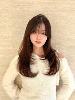 パルス ヨコハマ(PULSE yokohama)&nbsp;韓国レイヤーカットハッシュカット横浜くびれヘアオリーブ