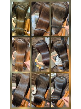 オル(ORU)の写真/オーダー率の高いうる艶トリートメントメニュー!触れた瞬間、違いがわかる。素髪以上の素髪感へ導きます☆