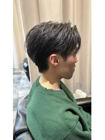 パル(PaL)&nbsp;メンズカット/センターパート/メンズウルフ/ニュアンスパーマ