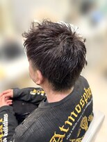 ケンジ 平塚 アネッタ(KENJE annetta) 【メンズ】スパイキーショート×デザインハイライト