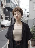 新宿若松河田曙橋オン眉ベリーショート40代50代60代