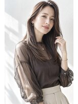アッシュ 学芸大学店(Ash) ロング/大人女性/ベージュブラウン/髪質改善カラー/脱白髪染め