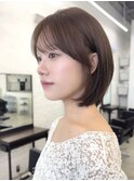 ひし形ボブ/レイヤーボブ/内巻きボブ.