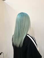 アイスプロドバイブルーム 木更津店(ice prod by bloom)&nbsp;透明感たっぷりミントカラー/stylistすずか