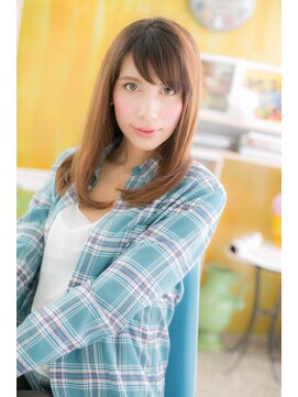 ミック 日暮里店(miq) ワンカールストレートの”王道”…上品ストレート