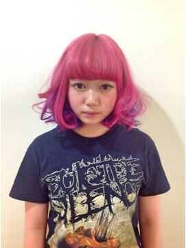 ゴーゴーヘアー(GOGO HAIR) ガーリーピンクヘアカラー