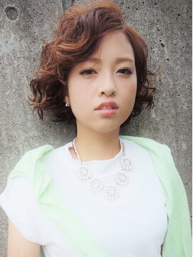 アドラーブル はなみずき店(adorable) ラフ×個性派♪スタイリング簡単ワンサイドボブ