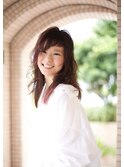 大人可愛いゆるふわロング