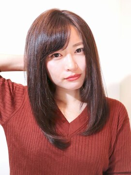 ヘアーサロン ニュアンス(HAIR SALON nuance) ナチュラルストレート　コスメストレートトリートメント