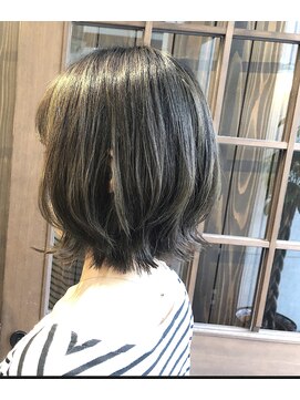 ヘアールームキュー(HAIR ROOM quu+) きりっぱなしレイヤーボブ★