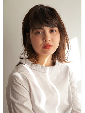 アンティ(ANTI) 【ANTI】《MASA》ゆるハネ ワンレンミディアムボブ