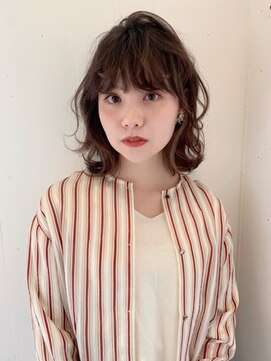 マグノリア オモテサンドウ(MAGNOLiA Omotesando) エアウェーブでつくるゆるやかパーマ・・・担当KAYO