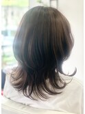 ロングウルフカット