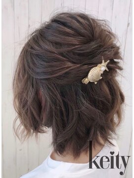 ケイティ(Keity) ボブのカジュアルハーフ【TEL予約でお得】￥2300→￥2100