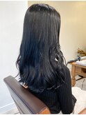 ☆ブリーチなしネイビーグレージュ☆
