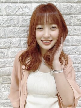 フラップ(FLAP) ★韓国風★ナチュ可愛やわらかオレンジ