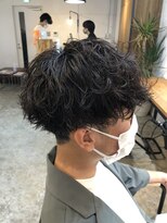 エルオム(EL.HOMME)&nbsp;【YUKI】無造作マッシュ×スパイラルパーマ