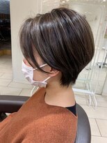 ティダスマイル(tida smile)&nbsp;大人美人ショート×極細ハイライト