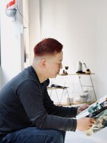 シンディ(Shindy)&nbsp;スキンフェード×レッドカラー