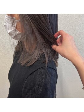 ヘアーアンドメイク シーク 吉祥寺(HAIR&MAKE SeeK) 【seek吉祥寺】『同系色インナーカラー』×『グレー』