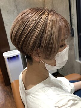 リィリ バイ ロダット 横浜(rili by LODAT) ショート×パールミルクティー【rili横浜】