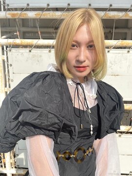 アッシュ 名駅(ASCH) イメチェン/ダブルカラー/ブリーチ/抜きっぱなし/モード