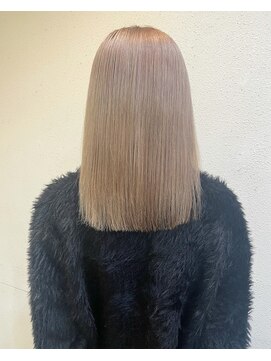 タヒエ(tahie) #ミルクティーベージュ#ホワイトベージュ