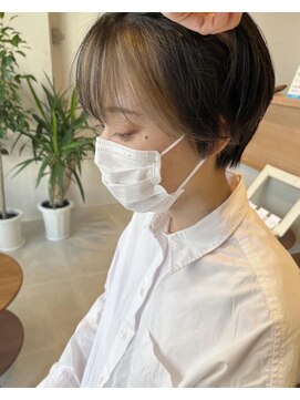 スーリール 箱崎店(Sourire) フェイスフレーミング　ショート