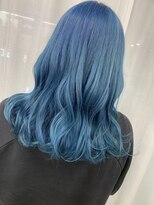 ルノン(LUNON)&nbsp;スカイブルーカラー　ブリーチ/ハイトーン/ブルージュ/韓国