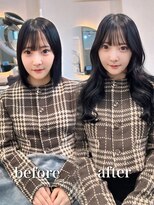 ラピス 福岡天神店(Lapis)&nbsp;黒髪/エクステ/韓国ヘア/福岡/天神/担当_原島ユウヤ