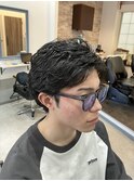 ショートメンズパーマスタイル