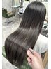 前髪カット＋質感再生カラー＋４Stepトリートメント￥15680→￥11000
