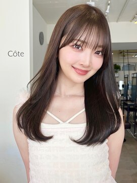 コート 表参道(Cote) 美髪レイヤーカット/顔まわりレイヤー/くびれミディアムレイヤー