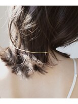 ミット バイ ツリー 吉祥寺(mit by tree)&nbsp;くびれヘアグラデーションカラーフェイスフレーミング鎖骨ミディ