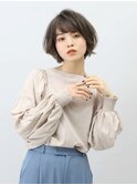 透明感/アッシュカラー/外ハネボブ[鶴川/鶴川駅]