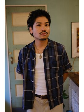 ランプ 代官山(the lamp) 無造作×束感。ピンパーマで魅せるラフショート