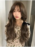 ☆ブリーチなしダブルカラー オリーブ オリーブベージュ