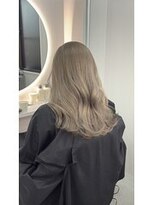 アレンヘアー 八尾店(ALLEN hair)&nbsp;ミルクティーベージュ/ケアブリーチ/髪質改善