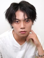 ラフィス ヘアー エルア 武庫之荘店(La fith hair elua)&nbsp;【La fith】メンズカット×センターパート×ニュアンスパーマ