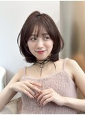 ◯ オリーブグレー/韓国/レイヤーカット/髪質改善/縮毛矯正/札幌