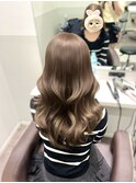 ヘーゼルベージュ×レイヤーカット