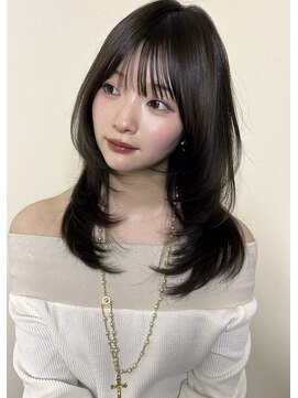 シュガー(Sugar) 透明感カラー/ワンホンヘア/韓国ヘア/顔まわり/大阪/梅田