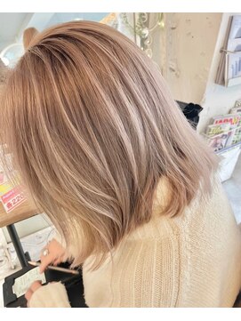 クレア 相武台(CREA) 30代白髪ぼかしカラー【相武台/ハイライト/髪質改善】