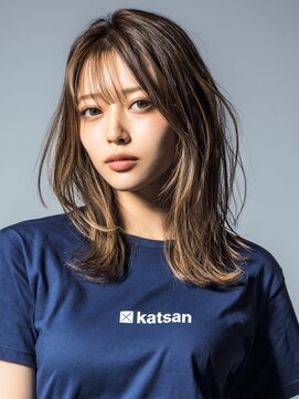 ヒマル 学芸大学(Himaru) ミディアムヘア/デザインカラー/フェイスフレーミング/学芸大学