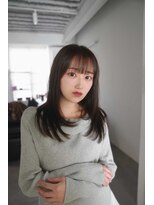 イル 天神大名店(ill)&nbsp;レイヤーカット/ミディアムレイヤー/透明感