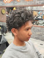 フォーコーナーズカットショップスリーセント 栄(FourCornersCutShop 3/cent) 仏陀パーマ/ブッダパーマ/仏陀アフロ