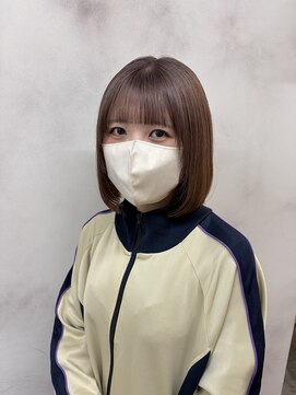 エルフレームバイワンラヴェスト(L'FLAME by one Lovest) 顔周りレイヤー/ダブルカラー/髪質改善/ケアブリーチ長野駅前