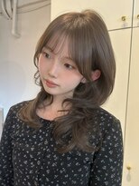 アンカーバイナチュラル(anchor by natural)&nbsp;韓国風/レイヤー/前髪カット/オリーブ/透明感/ハッシュカット